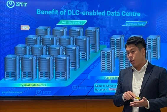 NTT Com Asia Limited企業和數碼解決方案副總裁陳兆恆