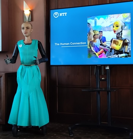 社交型人型機械人Sophia 