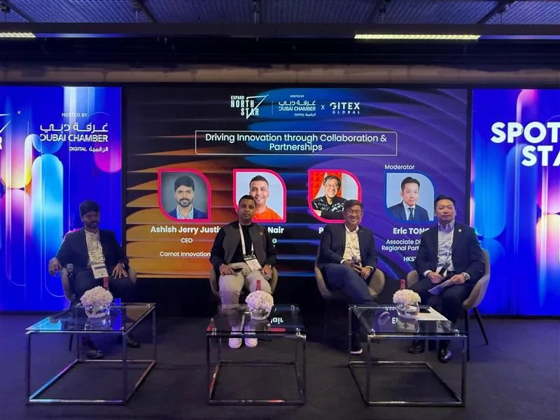 香港科技園代表團於迪拜展會交流洽商