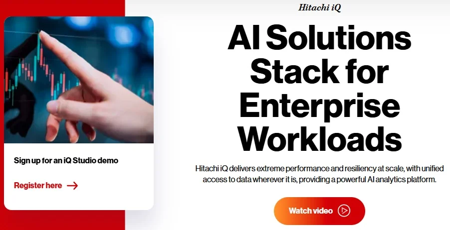 Hitachi Vantara 推出全新 AI 工具 加速企業創新